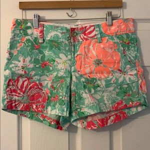 Lilly Pulitzer Callahan Shorts Size 6